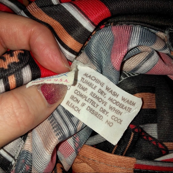 Vintage Striped and Southwest Print Button Down - Picture 6 of 9